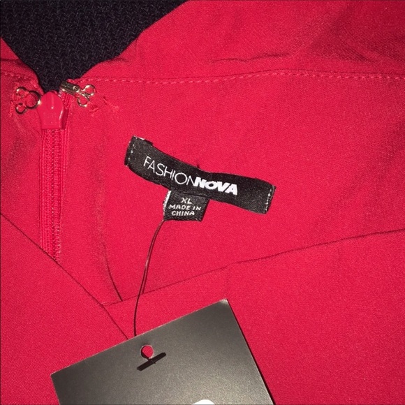 Fashion Nova Off the Shoulder Jumpsuit - Picture 5 of 5